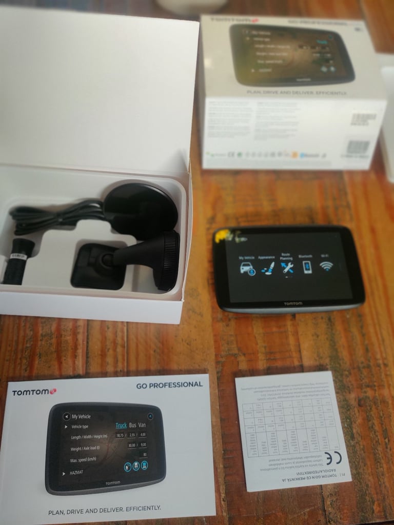 Tomtom go professional 620 sat nav. Satnav