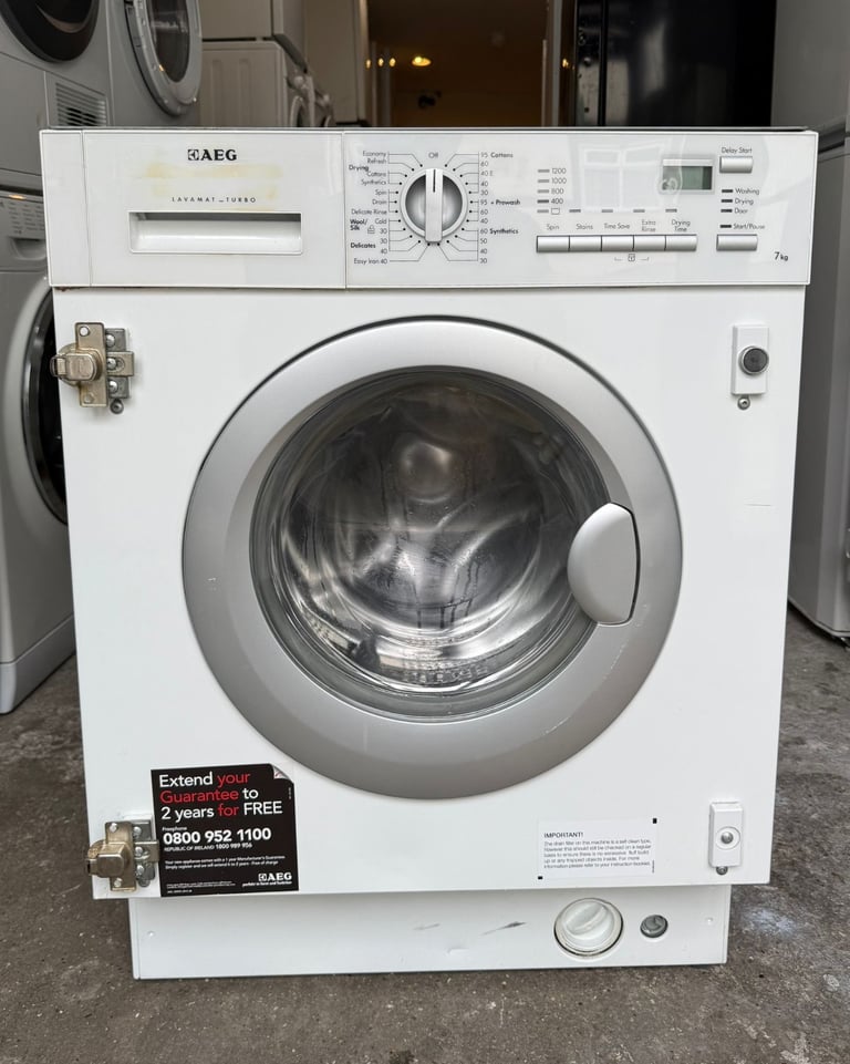 image for AEG Integratedd Washer Dryer With Free Delivery N Warranty 