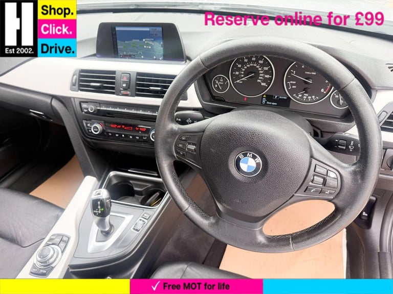 2013 BMW 3 Series 320d EfficientDynamics 4dr Step Auto SALOON DIESEL Automatic