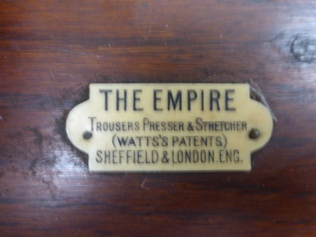 Antique Trouser Press and Stretcher