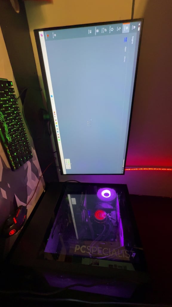 PCSPECIALIST Flux 302 Gaming PC – Intel® Core™ i7, RTX 4060 Ti, 1 TB SSD