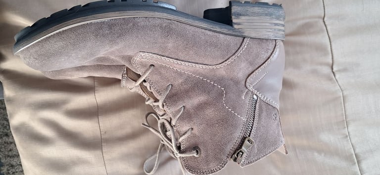 Ladies quality Joseph Siebel suede Chelsea boots 8