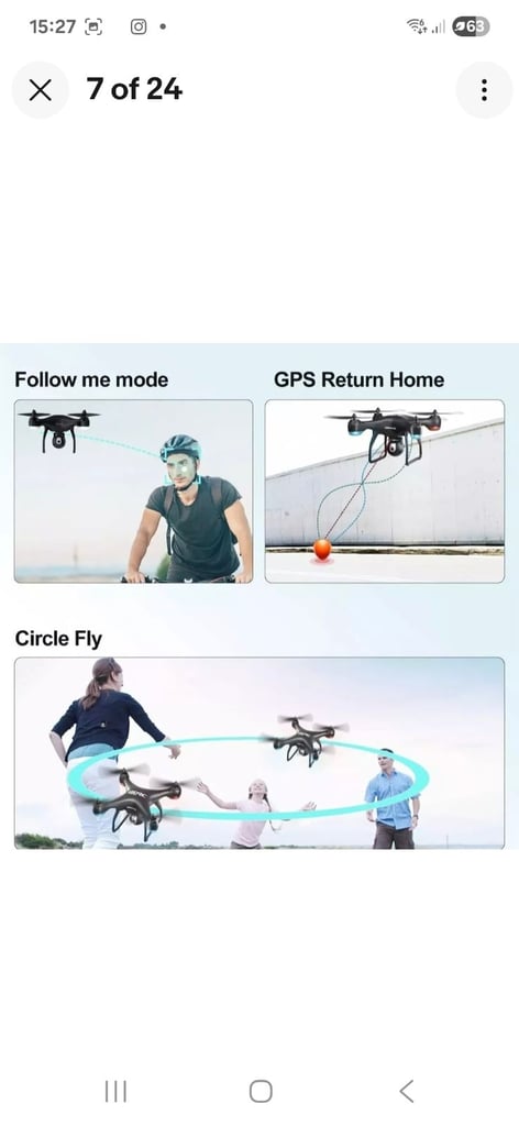 4DRC F1 GPS FPV Drone with 4K Camera for Adults and Beginners.Rrp £119.