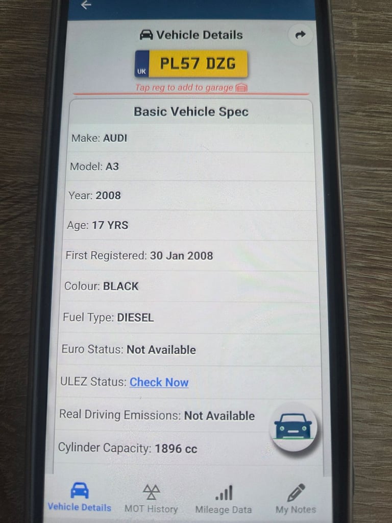 image for Audi, A3, Hatchback, 2008, Manual, 1896 (cc), 3 doors