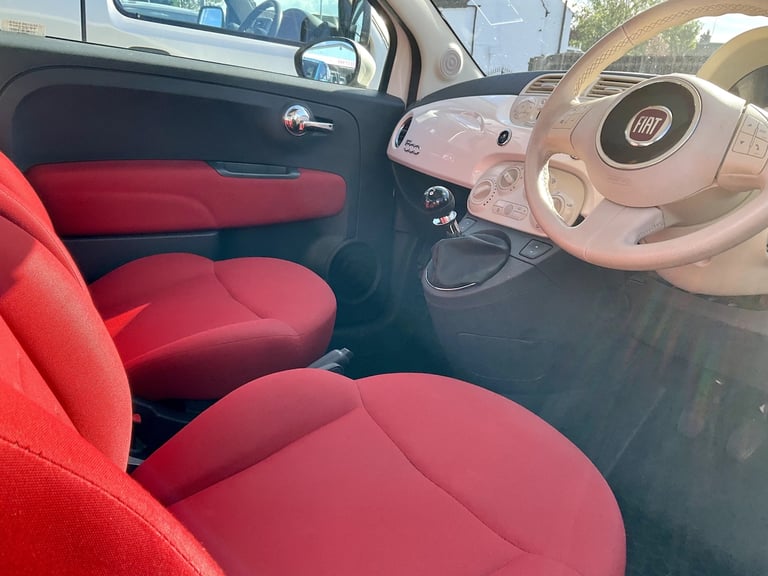 2011 Fiat 500 1.2 Lounge Hatchback 3dr Petrol Manual Euro 5 (s/s) (69 bhp)