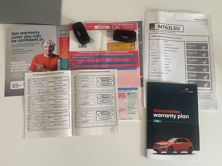 Ford FIESTA 2013, Manual 1.0L petrol, full service history, £20 tax, long mot, 5 doors