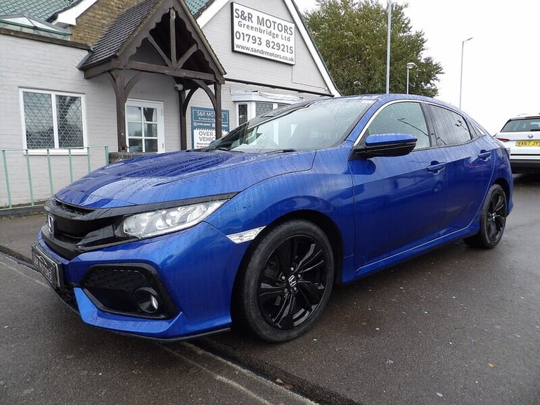 2017 Honda Civic 1.0 VTEC Turbo SR 5dr CVT HATCHBACK PETROL Automatic