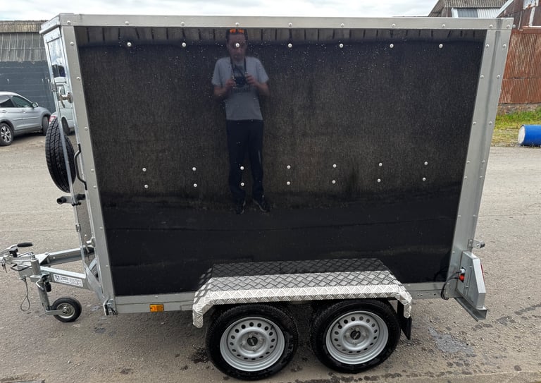 Tickners GT755 2025 Box Trailer with KTM Super Duke 1290 2020