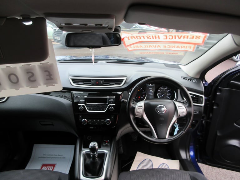 2015 Nissan Qashqai 1.5 dCi Acenta [Smart Vision Pack] 5dr HATCHBACK Diesel Manual