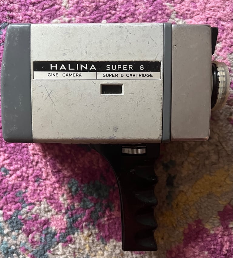 Old super eight film equipment