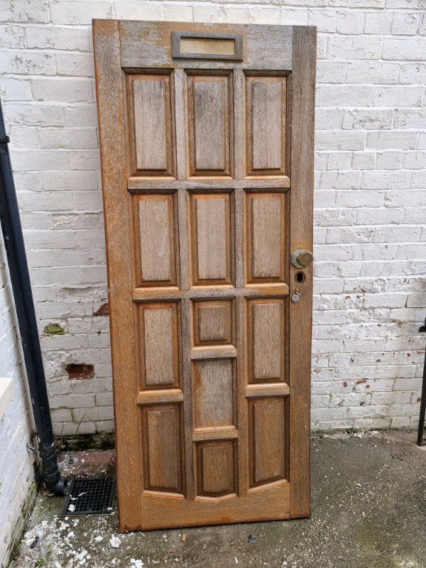 Solid mahogany door
