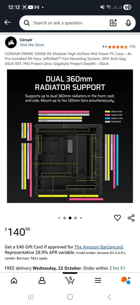 Corsair FRAME 5000D RS 