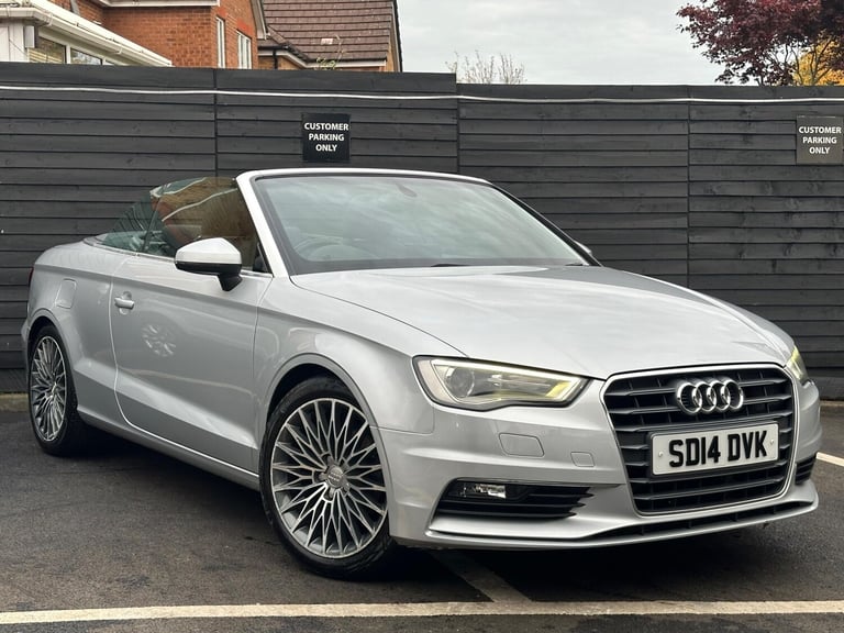 2014 Audi A3 Cabriolet 1.4 TFSI CoD Sport Euro 6 (s/s) 2dr CONVERTIBLE Petrol Manual