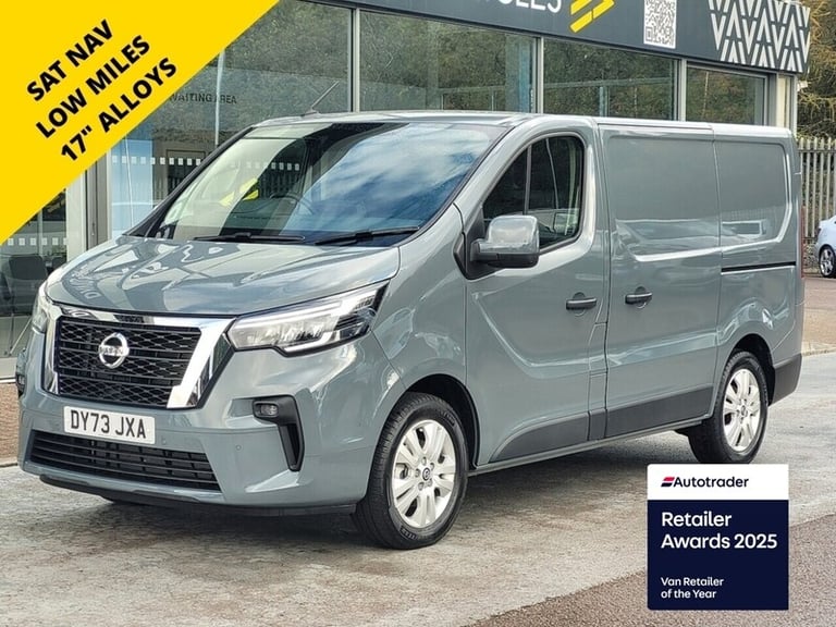2023 Nissan Primastar DCI SWB 130ps 28 Tekna with Sat Nav, 17 Alloys, Reversing Cam, Air Con, 1  ...