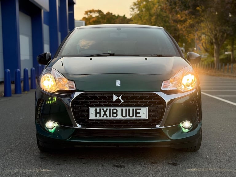 2018 DS Automobiles DS 3 1.2 PureTech Connected Chic Euro 6 3dr HATCHBACK Petrol Manual