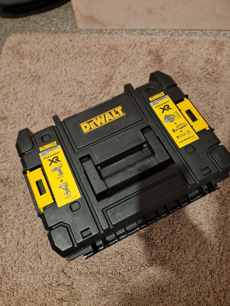 image for Dewalt TStak Drill + Impact Box only
