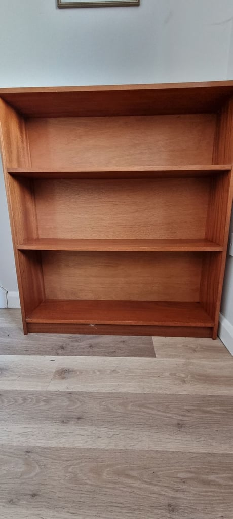 image for Dark solid wood bookcase 
