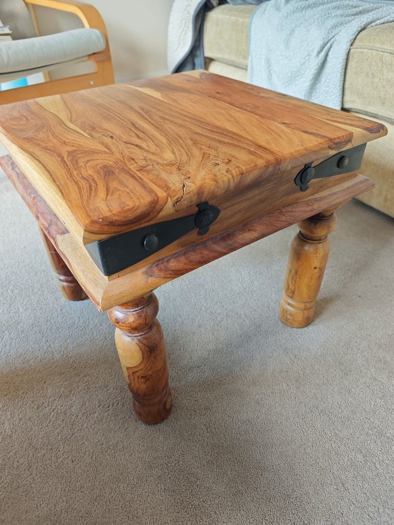 image for Sheesham wood coffee table