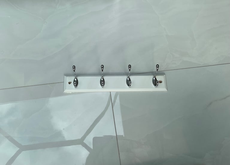 image for Clothes hook £5 white Wooden 