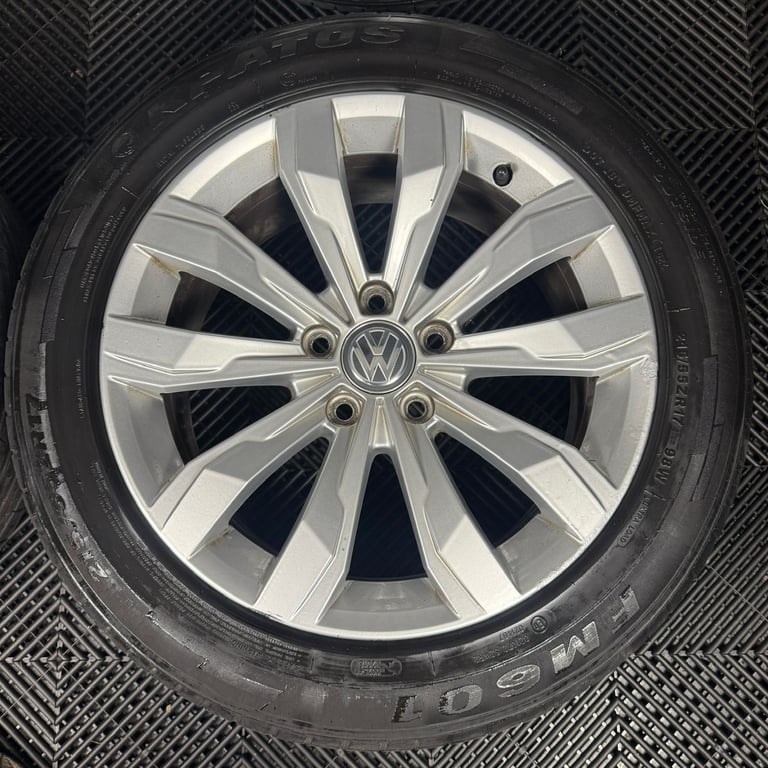 17'' GENUINE VW T-ROC ALLOY WHEELS TYRES ALLOYS KULMBACH