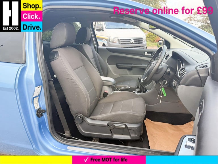 2009 Ford Focus 1.6 Titanium 3dr HATCHBACK PETROL Manual
