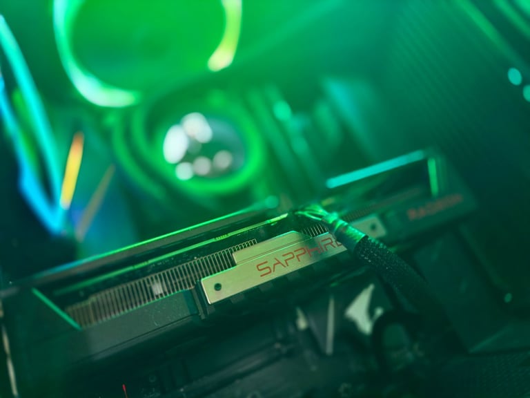 Stunning Ryzen 9 Gaming PC, 9060XT 16GB, 64GB, 3TB, Wifi, BT, Win 11, Warranty #usedpriceperformance