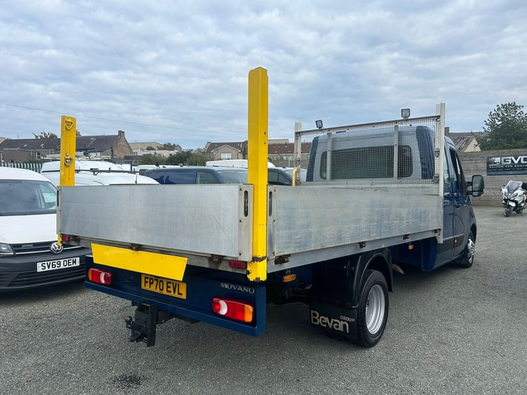 2020 Vauxhall Movano 2.3 Turbo D 130ps H1 Chassis Crew Cab 12.5 fFoot Body CHASSIS CAB Diesel Manual
