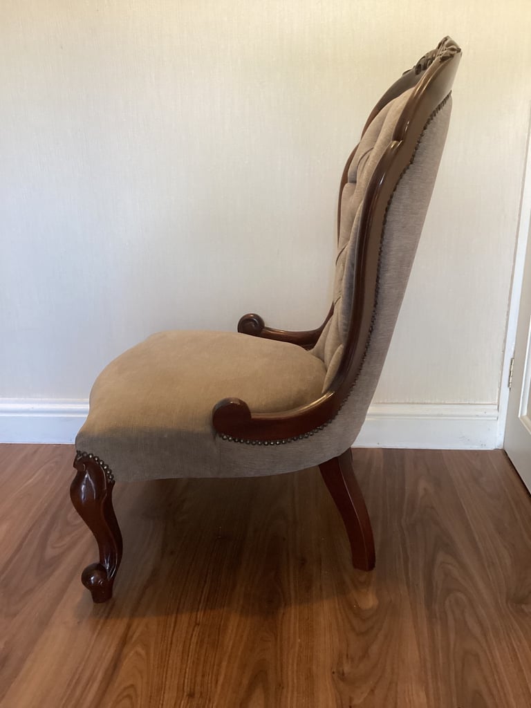 Antique Chesterfield Lounge Chair