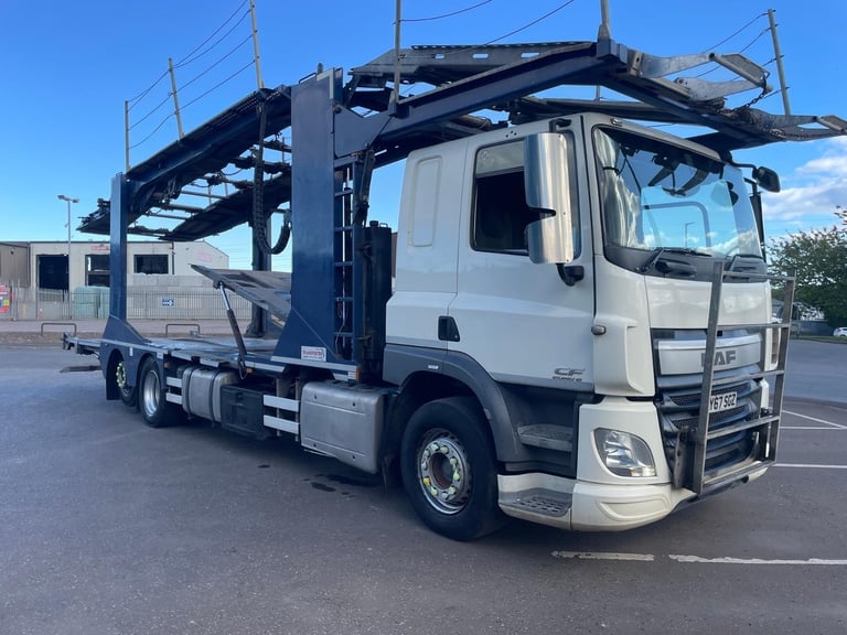2018 TE 8 CAR TRANSPORTER EURO 6 DAF CF 330 26 TON HGV RECOVERY TRUCK