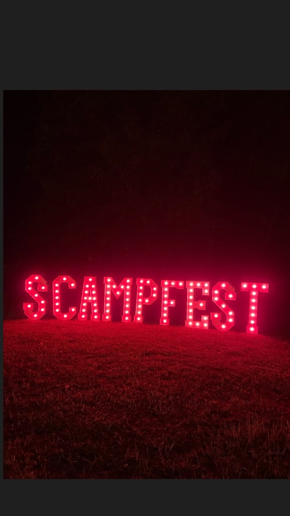 4ft Light up Letters & Numbers to hire, London