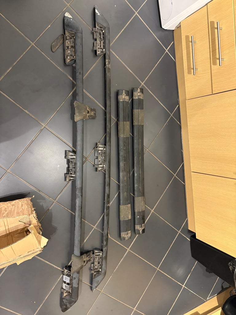 Range rover p38 roof bars genuine