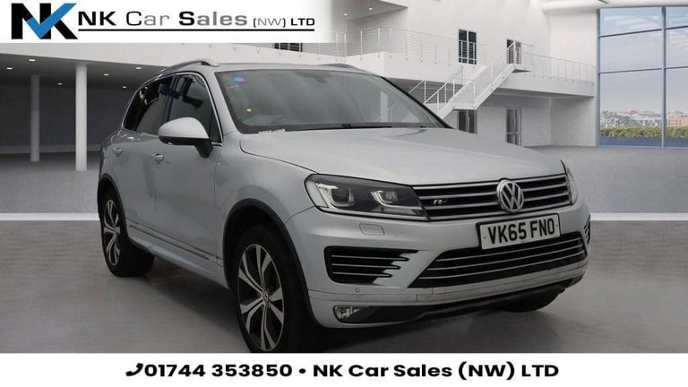 2015 Volkswagen Touareg 3.0 TDI V6 BlueMotion Tech R-Line SUV 5dr Diesel Tiptron
