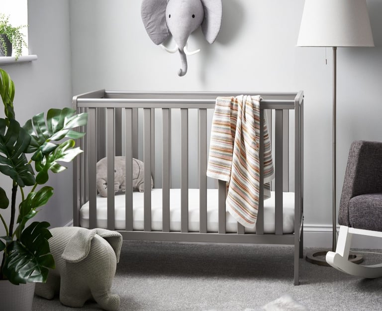 image for Obaby space saver cot and mattress