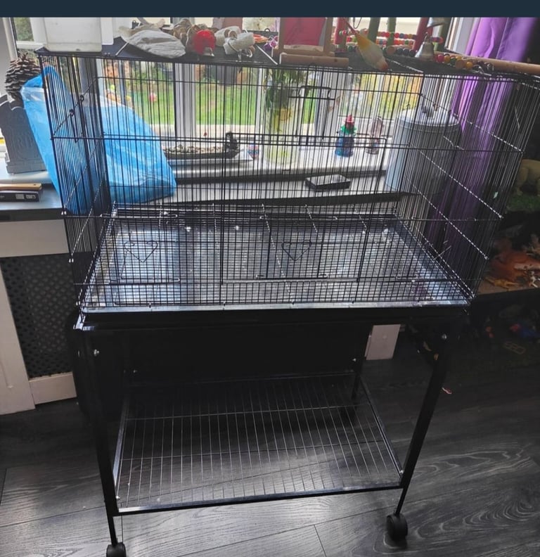 Budgie cage and stand
