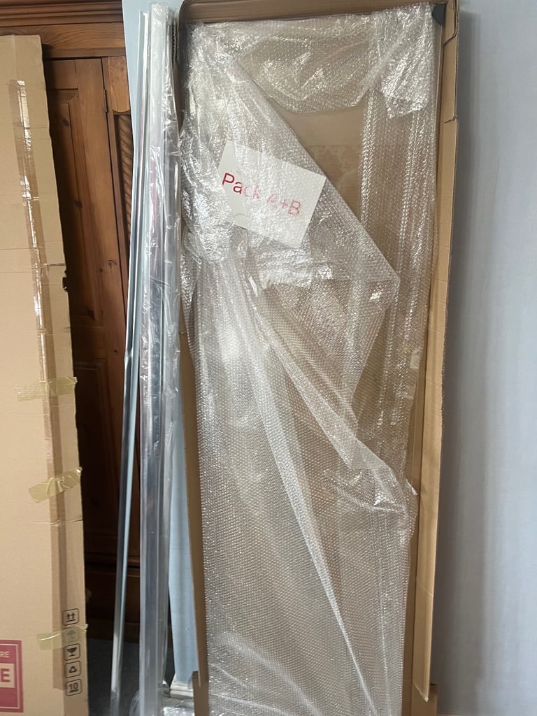 Shower Door ( Made by Victoria Plum)