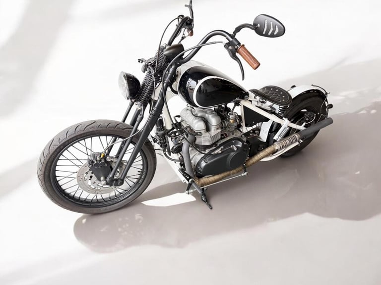 2002 Triumph Bobber Custom Built, Bonneville America Bobber