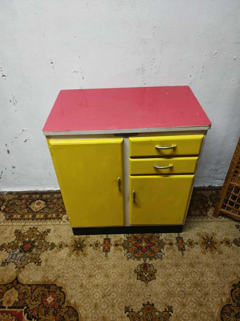 Vintage kitchen larder cabinet cupboard