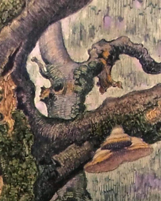 ‘Oak tree’ by German impressionist Albert Konig. Professionally framed