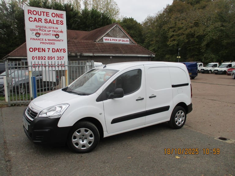 2016 Peugeot Partner 850 1.6 HDi 92 Professional Van PANEL VAN Diesel Manual