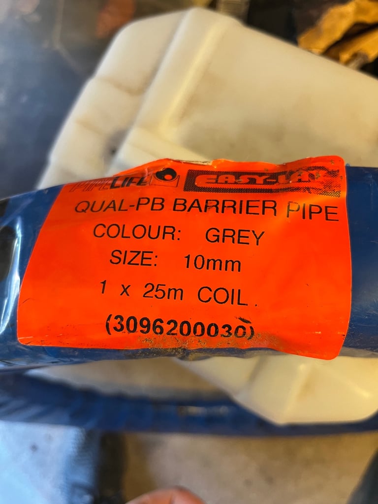 image for 10mm plastic pipe in a 25m coil