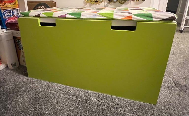IKEA kallax and smastad bedroom storage