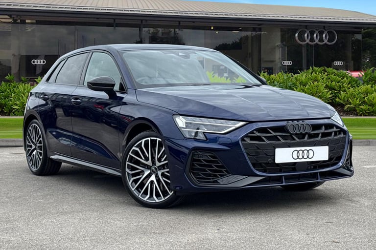 image for 2025 Audi S3 2.0 TFSI Black Edition Sportback S Tronic quattro Euro 6 (s/s) 5dr Hatchback Automatic