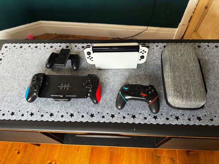 image for Nintendo Switch OLED w/Games & Extras