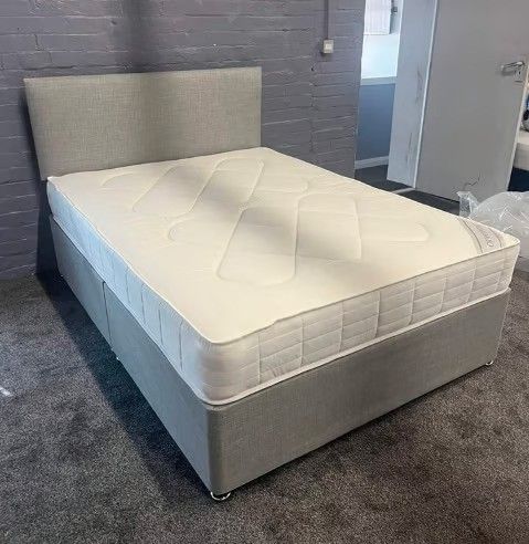 Order Now !! King size Divan bed With Mattress - Order Now 