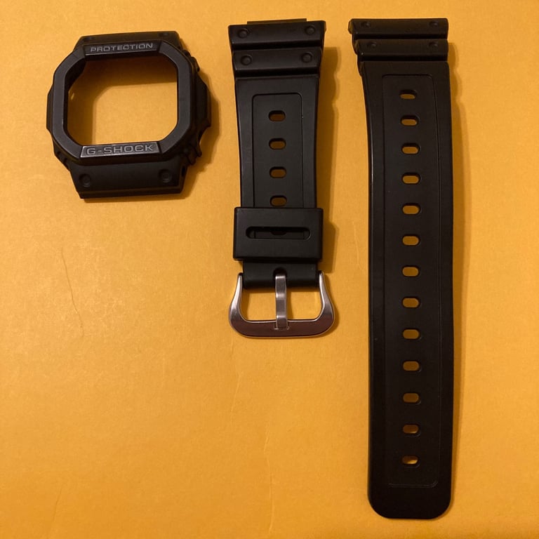 image for *FREE POSTAGE* Casio G-Shock GW-M5610U Strap & Bezel Black Spare Multiband 6 Tough Solar