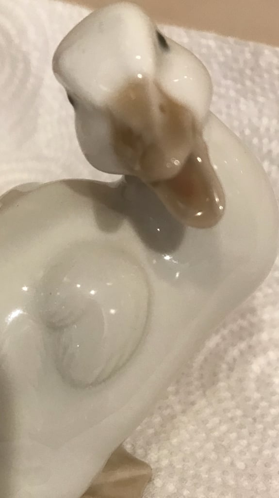 image for NAO Lladro Little Duck Looking Back&quot; Figurine. Christmas Gift Maybe🎄