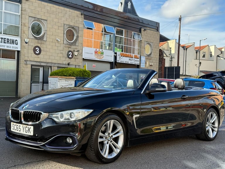 2015 BMW 4 Series 2.0 420i Sport Euro 6 (s/s) 2dr CONVERTIBLE Petrol Manual