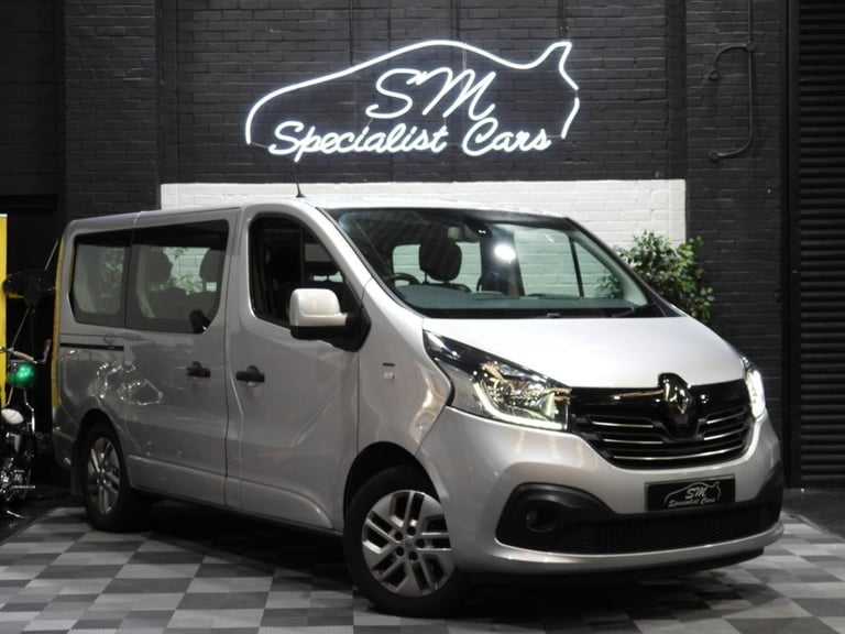 2018 18 RENAULT TRAFIC 1.6 DCI ENERGY 27 SPACECLASS MINIBUS DOUBLE CAB 5DR DIESE