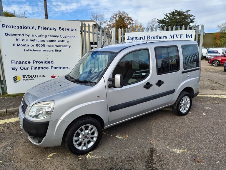 image for 2010 Fiat Doblo 8V DYNAMIC Wheel Chair Access MPV Petrol Manual