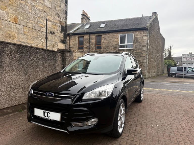 64 FORD KUGA TITANIUM 4X4 2.0 TDCI 5DR BLACK BODYKIT 18"S LEATHER B/TOOTH
